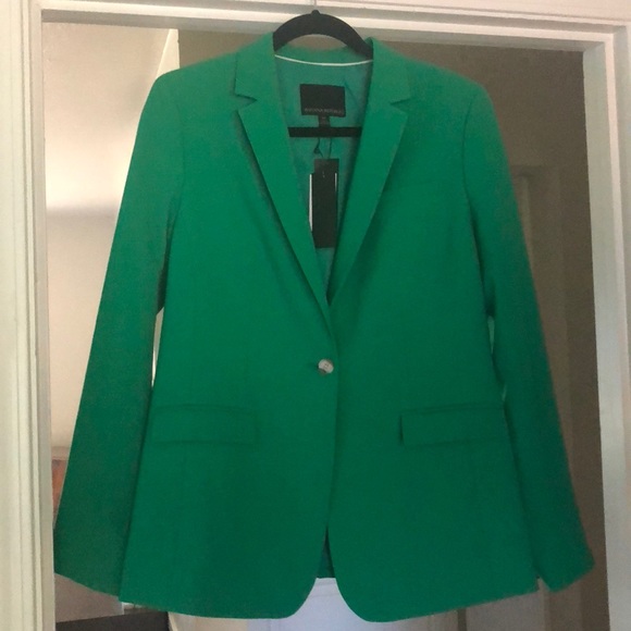 Banana Republic Green Blazer Size 